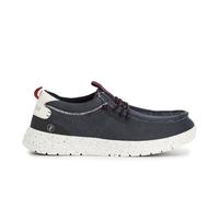 CAFèNOIR - Scarpe Barca in Tessuto, da Uomo, Colore Navy, Taglia 43