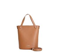 CAFèNOIR - Secchiello In Materiale Granato Con Tracollina Removibile, Da Donna, Colore Cuoio, Taglia Onesize