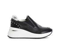 CafèNoir Slip-On Donna con Borchie, Strass e Suola Platform Colore Nero