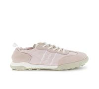 CAFèNOIR - Sneakers Allacciate in Nylon E Pelle Scamosciata, da Donna, Colore Cipria, Taglia 37