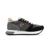 CAFèNOIR - Sneakers da Donna in Pelle Scamosciata E Tessuto, da Donna, Colore Multi Nero, Taglia 35
