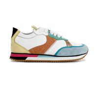 CafèNoir Sneakers Donna multicolore Camoscio e Pelle Colore Bianco