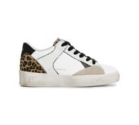 CafèNoir Sneakers Donna Stile Versatile e di Tendenza Tomaia Pelle Colore Bianco