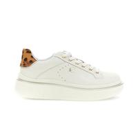 CAFèNOIR - Sneakers Effetto Cavallino Maculato, da Donna, Colore Crema Maculato, Taglia 36