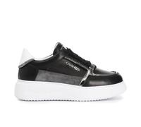 CafèNoir - Sneakers in Pelle con Dettagli Strass, da Donna, Colore Multi Nero, Taglia 38