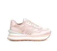 CAFèNOIR - Sneakers in Tessuto Sfrangiata, da Donna, Colore Cipria, Taglia 35