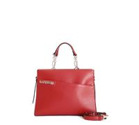 CAFèNOIR - Tote Costruita Con Tasca Asimmetrica Con Applicazione Di Lettering, Da Donna, Colore Rosso, Taglia Unica