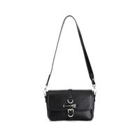 CAFèNOIR - Tracolla Con Pattina E Logo Laserato Sulla Tracolla, Da Donna, Colore Nero, Taglia Unica