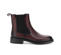 CafèNoir - Tronchetti In Pelle Con Elastico, Da Donna, Colore Bordeaux, Taglia 36