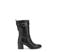 CAFèNOIR - Tronchetti In Pelle Con Fibbia A Decoro, Da Donna, Colore Nero