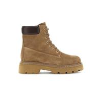 CAFèNOIR - Tronchetti In Pelle Scamosciata Allacciato, Da Donna, Colore Cuoio, Taglia 40