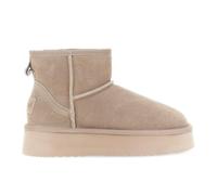 CAFèNOIR - Tronchetti In Pelle Scamosciata Con Suola Alta, Da Donna, Colore Taupe, Taglia 37