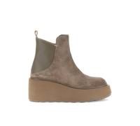 CAFèNOIR - Tronchetti In Pelle Scamosciata E Pelle, Da Donna, Colore Taupe, Taglia 39