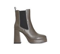 CAFèNOIR - Tronchetto Da Donna Con Elastico, Da Donna, Colore Taupe, Taglia 37