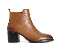 CAFèNOIR - Tronchetto Donna in Pelle Filoforma, Stivaletto con Tacco Medio e Punta Arrotondata, Scarpa Elegante con Cerniera Interna, Calzata Daily Style