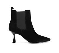CafèNoir - Tronchetto Donna In Pelle Scamosciata Con Elastici, Da Donna, Colore Nero, Taglia 40