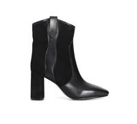 CAFèNOIR - Tronchetto In Pelle Bimateriale, Da Donna, Colore Nero, Taglia 39