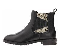 CAFèNOIR Tronchetto in Pelle, Donna EB442 (Nero/Bianco, Numeric_40)