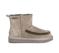 CAFèNOIR - Tronchetto In Pelle Scamosciata Con Inserto A Contrasto, Da Donna, Colore Taupe, Taglia 39