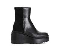 CAFèNOIR - Tronchetto In Pelle Scamosciata Con Tacco E Plateau, Da Donna, Colore Nero, Taglia 40