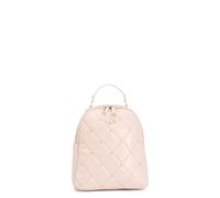 CAFèNOIR - Zaino Con Trapunta A Rombi Con Applicazione Di Rivetti E Logo Bicolore, Da Donna, Colore Cipria, Taglia Unica