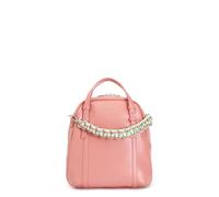 CAFèNOIR - Zaino Donna Con Manici E Accessorio Tracolla Intrecciata Multicolor, Da Donna, Colore Salmone, Taglia Unica