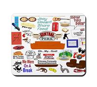 Cafepress - Friends TV Show collage - Gomma antiscivolo mouse, Gaming Mouse pad