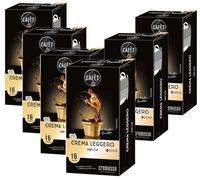 Cafet Cremesso, Crema Leggero 96 capsule (6 x 16 capsule)