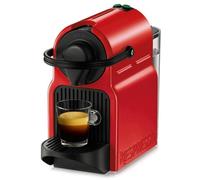 Cafetera Capsule Krups Nespresso Inissia XN1005K 0,7L 19 bar compatta rossa