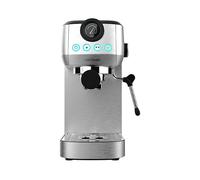 Cafetera express CECOTEC Power 20 Steel Pro, Pressione pompa 20 bar, Potenza 1350 W, Programmi Preparazione di caffè espresso, Preparazione di cappuccino, Argentato
