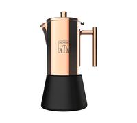 Cafetera italiana CECOTEC Moking 200 Moka 0,1 L Nero, Oro