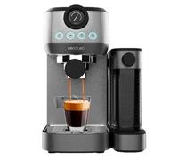 Caffettiera semiautomatica Cecotec Power Espresso 20 Steel Pro Latte con serbatoio del latte da 20 bar