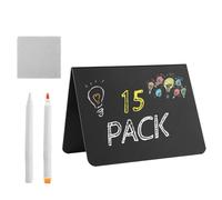 Cafeteria Signs Food, Small Chalkboard Table Signs, Reusable Buffet Labels, Chalkboard Place Cards, 3,94 x 2,99 Inches, Nutriment Label Signing for Events