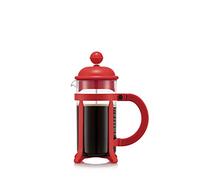 Cafetiere a piston - BODUM - Java - Monture et couvercle en plastique - 3 tasses - 0.35 l - Rouge