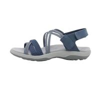 CAFETU Sandali da passeggio da donna, alla moda, comodi, sportivi, per escursionismo, acqua, spiaggia, con supporto per arco plantare, per donne e donne, Blu, 39 EU