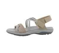 CAFETU Sandali da passeggio da donna, alla moda, comodi, sportivi, per escursionismo, acqua, spiaggia, con supporto per arco plantare, per donne e donne, Albicocca, 36 EU