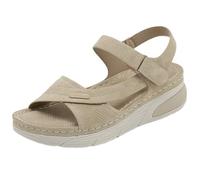 CAFETU Sandali sportivi da donna per escursioni all'aperto, con supporto per arco plantare, comodi sandali per acqua, atletica, spiaggia, per viaggi, passeggiate, trekking, campeggio, Albicocca, 39.5