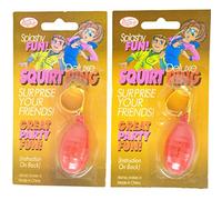 CAFFAINA Squirt Ring Anello d'Acqua Giocattoli ingannevoli Acqua Spray Gag Divertenti Scherzi di burla Giocattolo Festa dello Sciocco Regalo di Favore