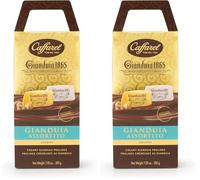 Caffarel Gianduia 1865 Cioccolatini Gianduiotti Assortiti, Sacchetto da 200g (Confezione da 2)