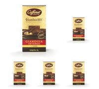 Caffarel Gianduia 1865 Tavoletta Cioccolato Gianduia Intenso, 80g (Confezione da 5)