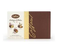 Caffarel scatola regalo Delizie D'Italia, morbide creme e croccanti inclusioni, 228 grammi.