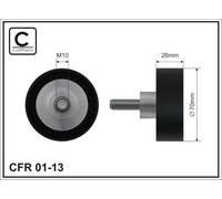CAFFARO 01-13 Galoppino/Guidacinghia, Cinghia Poly-V per BMW