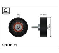 CAFFARO 01-21 Galoppino/Guidacinghia, Cinghia Poly-V per MERCEDES-BENZ