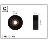 CAFFARO 101-00 Galoppino/Guidacinghia, Cinghia Poly-V per BUICK,CHEVROLET,PONTIA