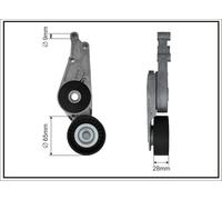 CAFFARO 112000SP Braccio tenditore, Cinghia Poly-V per AUDI,SEAT