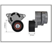 CAFFARO 118700SP Braccio tenditore, Cinghia Poly-V per NISSAN,OPEL,RENAULT