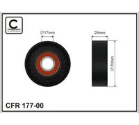 CAFFARO 177-00 Rullo tenditore cinghia Poly-V 70mm per AUDI A4 Sedan (8K2, B8)