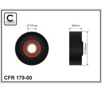CAFFARO 179-00 Rullo tenditore, Cinghia Poly-V per OPEL,RENAULT,SAAB