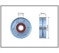 CAFFARO 184-00 Rullo tenditore, Cinghia Poly-V per FORD