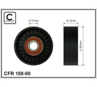 CAFFARO 188-00 Rullo tenditore, Cinghia Poly-V per NISSAN